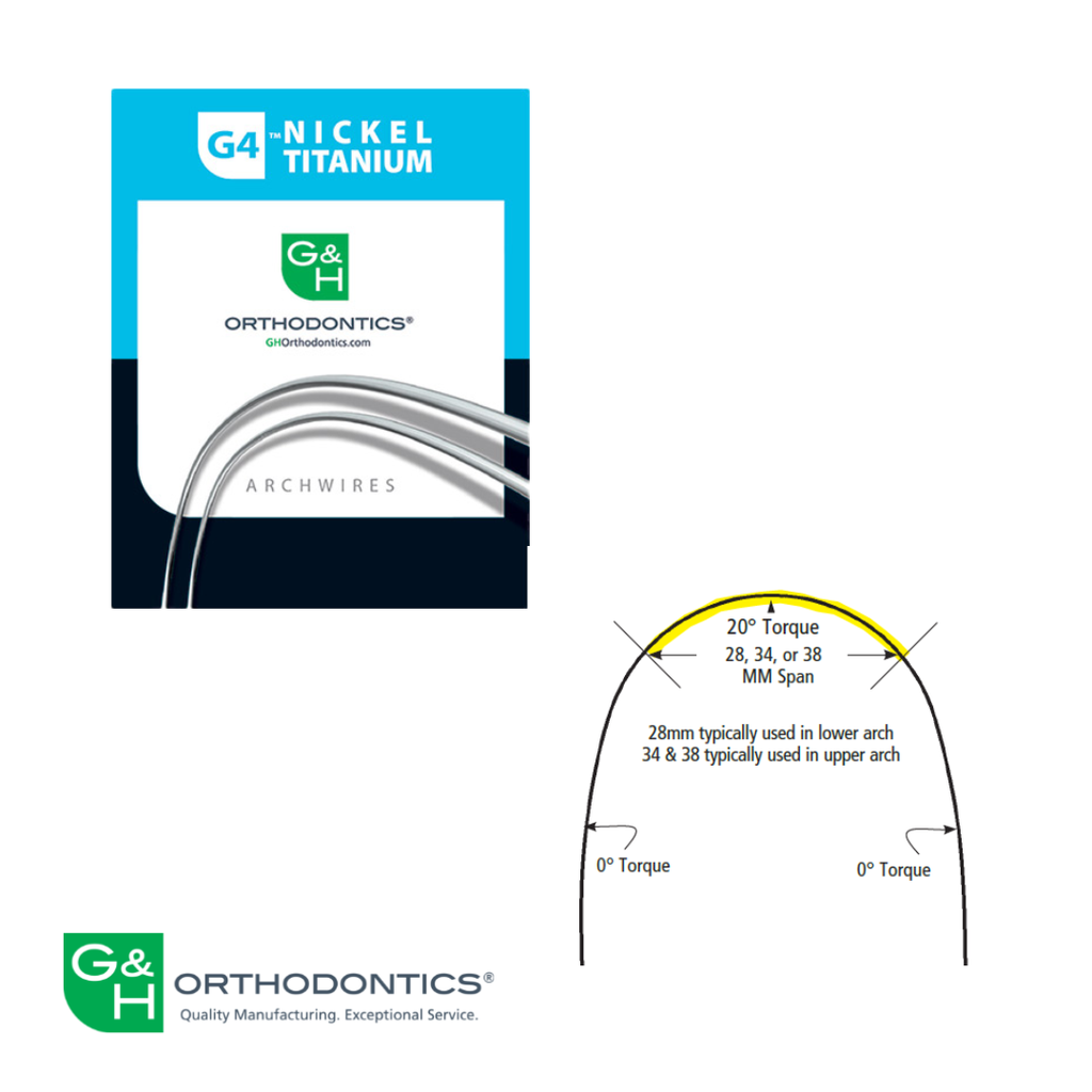 G4 NiTi Pre-Torqued